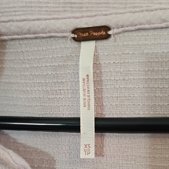 Free People Your Girl Tunic Lavender Womens XS Oversized - Picture 5 of 9